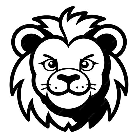 Premium Vector Lion Head Mascot Lion Head Vector Illustration Lion