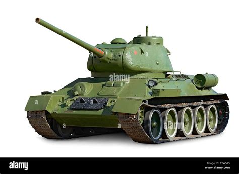 Soviet medium tank t 34 Cut Out Stock Images & Pictures - Alamy