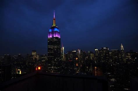 Empire State Bldg From Twitter Tower Light Led Lighting System