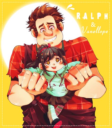 Ralph and Vanellope - Wreck-It Ralph Fan Art (34826758) - Fanpop