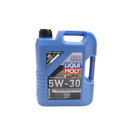 Aceite Lubricante Liqui Moly Longtime High Tech 5W 30 5 Litros