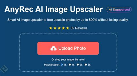 Anyrec Ai Image Upscaler Free Enlarge Images To 8x Online Images And