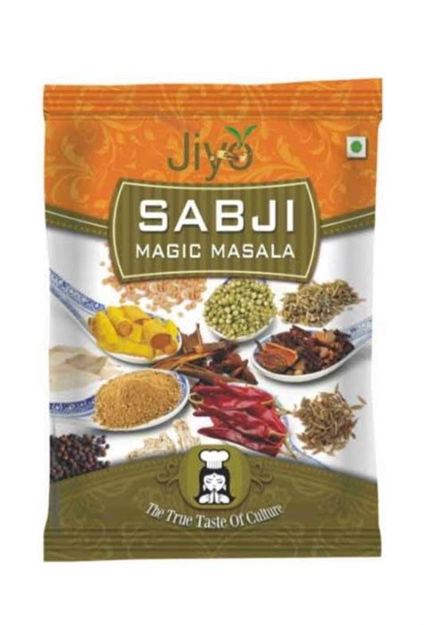 RCM SABJI MASALA Packaging Size 100 G Packaging Type Packets At Rs