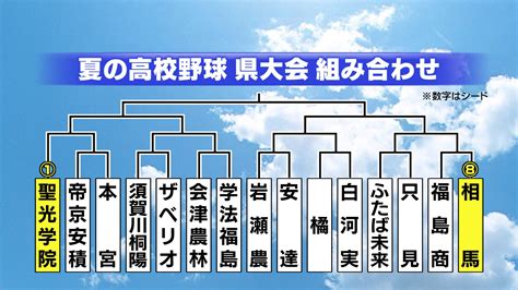 全校掲載夏の高校野球県大会組み合わせ 選手宣誓は田村高校石川蓮也主将 福島 TBS NEWS DIG