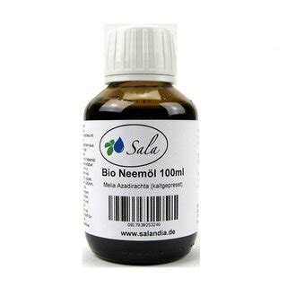 Sala Neemöl kaltgepresst BIO 100 ml NH Glasflasche 3 89