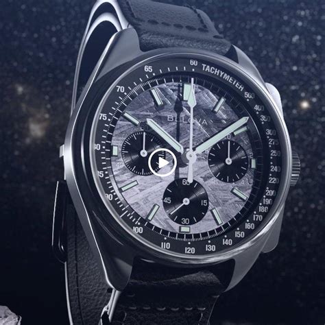 Bulova S New Limited Edition Lunar Pilot Meteorite Senatus