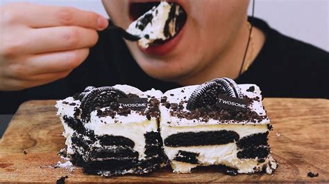 Asmr Mukbang Oreo Chocolate Cake