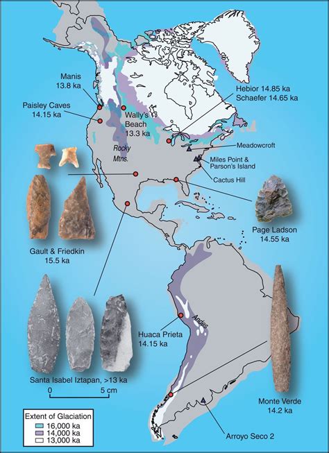 Late Pleistocene Exploration And Settlement Of The Americas By Modern