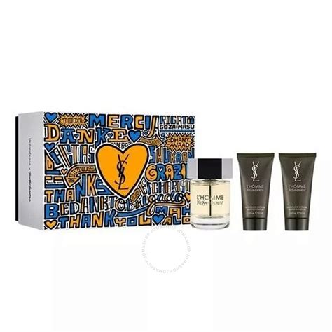 Yves Saint Laurent Men's L'Homme Gift Set Fragrances 3614273956734 ...