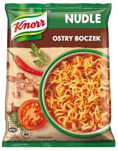 KNORR NUDLE OSTRY BOCZEK 63G EHurtowniaSzczecin Eu