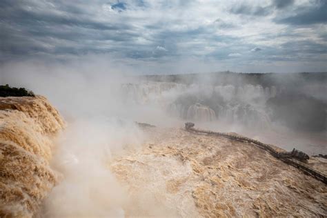 Fotos Mostram Cataratas Do Igua U Ap S Segunda Maior Vaz O De Gua