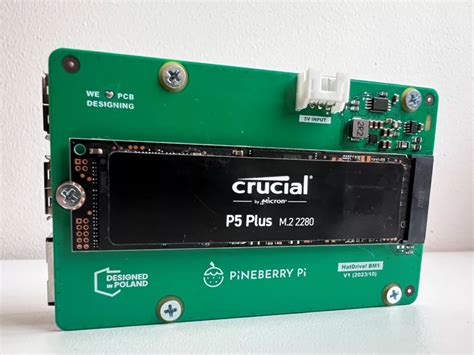 Pineberry Pi Hatdrive Review Raspberry Pi Nvme Ssd M Hat Bret Dk