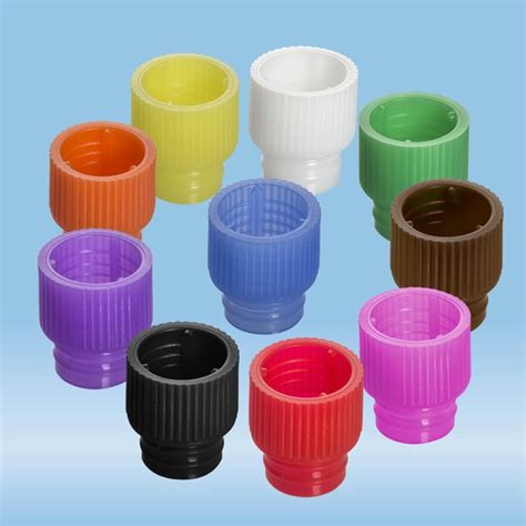 Push cap colour mix suitable for tubes Ø 12 mm Caps Reagent and