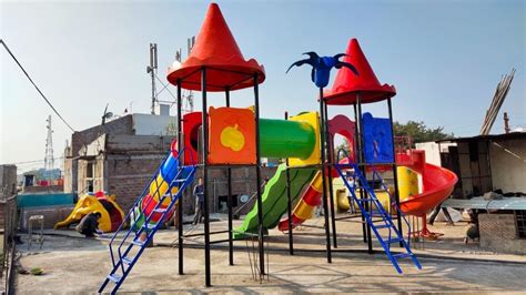 Red Outdoor Playground Multiplay Station Size 30 25 At Rs 320000 Set