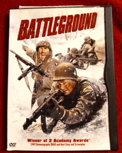 Battleground Dvd Van Johnson Ricardo Montaban Ww2 101st Airborne James