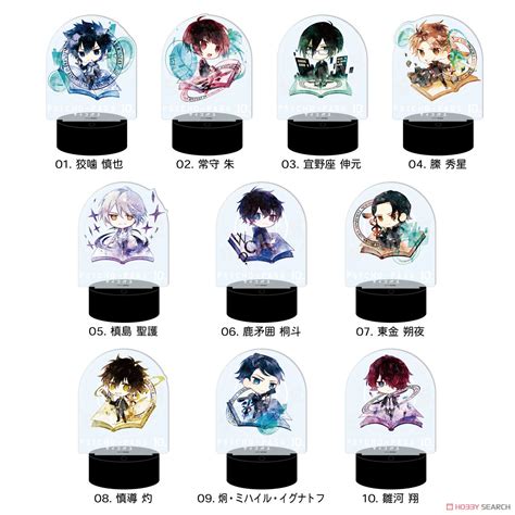 Psycho Pass Chara Deru Art Led Big Acrylic Stand Kirito Kamui Anime