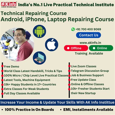 Am To Pm Days Iphone Repairing Classes At Rs