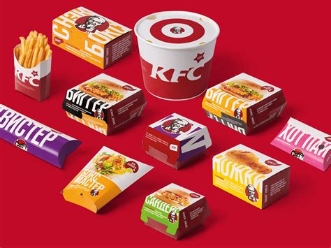 Kfc Re Design In Russia — The Dieline Branding And Packaging Design