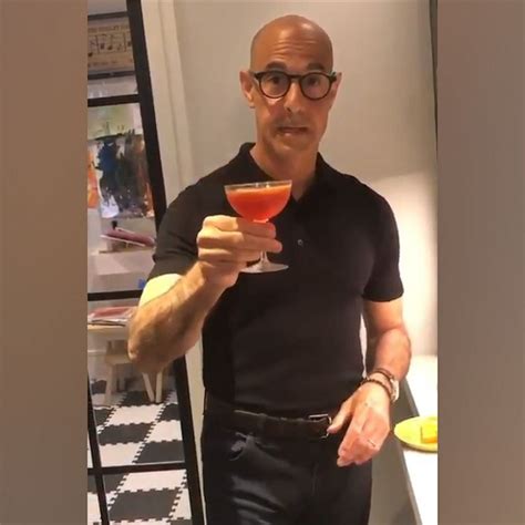 Stanley Tucci shows how to make a perfect Negroni cocktail at home ...