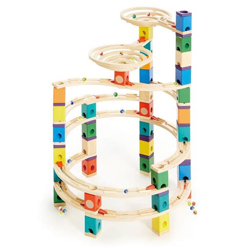 Amazon.com: Hape - Quadrilla - Vertigo Wooden Marble Run: Toys & Games