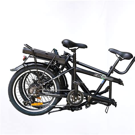 Folding Electric Tandem Bike