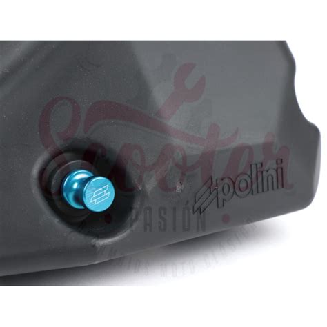 Tapa Carburador Airbox Polini Vespa Px Disco Tx T Iris Con Engrase