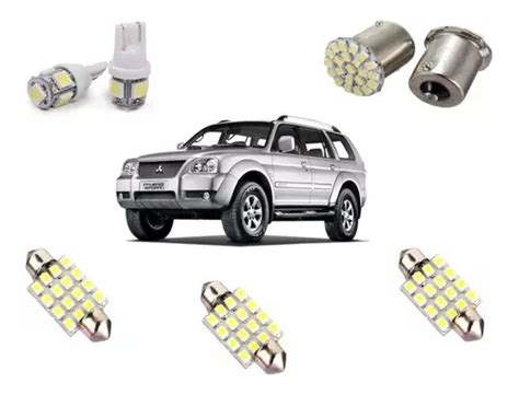 Kit Lampadas Completo Led Pajero Sport Placa Re Completo