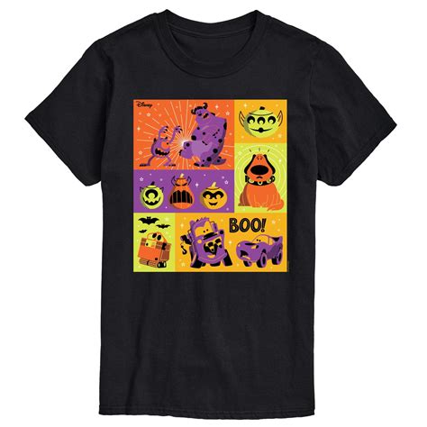 Disney Pixar - Halloween Movies Grid - Men's Short Sleeve Graphic T ...