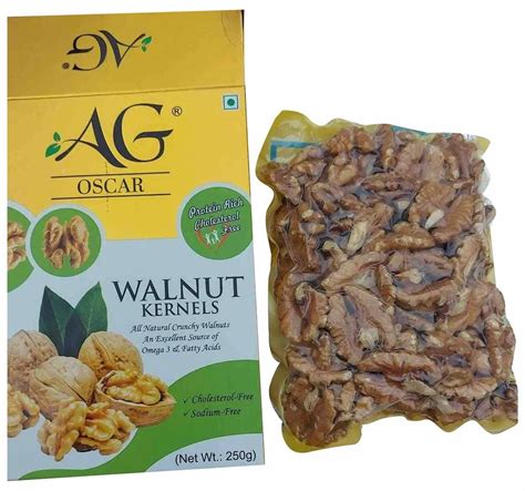 Halves AG Oscar Walnut Kernel Packaging Size 250 Gm At Rs 490 Box In