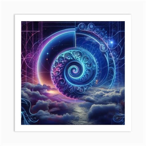 Spiral Spiral Spiral Art Print by Expressions by JulesM - Fy