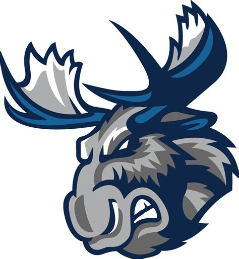 Manitoba Moose Logo - Secondary Logo - American Hockey League (AHL) - Chris Creamer's Sports ...