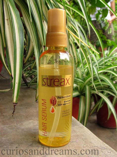 Streax Perfect Shine Hair Serum Review Atelier Yuwaciaojp