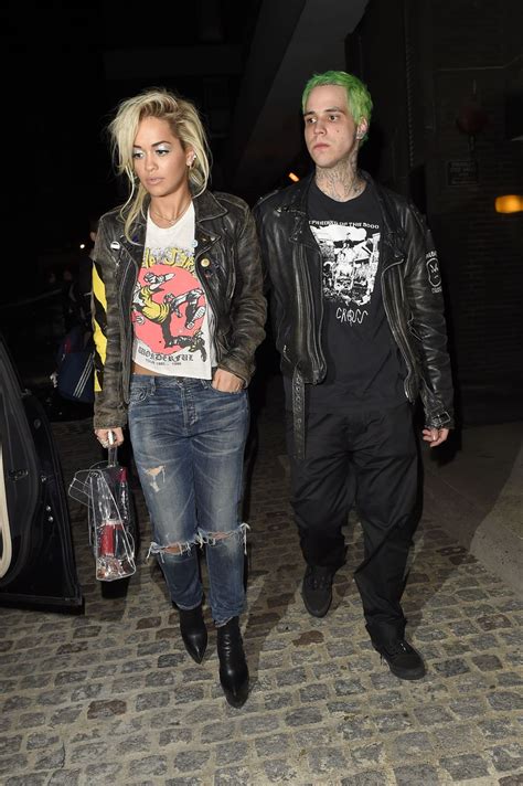 Rita Ora and boyfriend Ricky Hil out for dinner - Daily Record