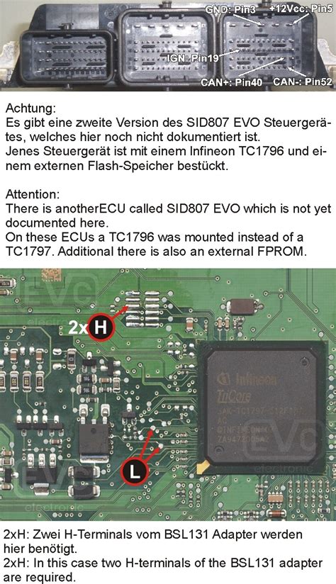 PCMTuner Read And Write PSA SID807EVO Via Module 53 42 OFF