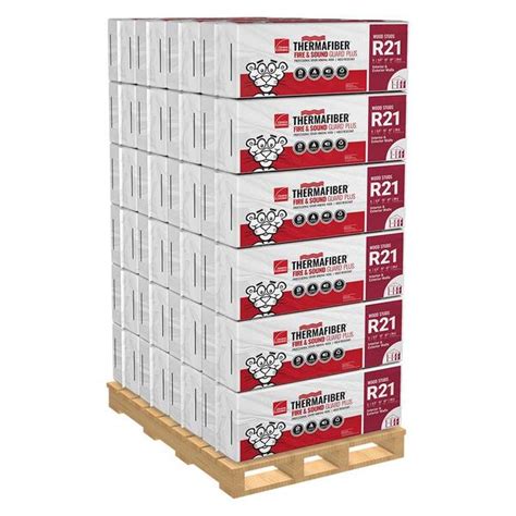 Owens Corning 15 In X 47 In R21 Thermafiber Fire And Sound Guard Plus Mineral Wool Insulation