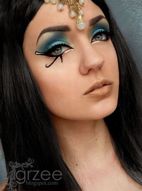 Egyptian Beauty Cleopatra Fantasy Makeup Halloween Makeup