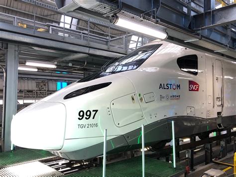 Tgv M High Speed Train Testing Speeds Up