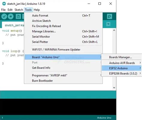 Step By Step Tutorial Setting Up Esp32 Board In Arduino Ide