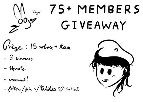 Ends in two days! 15+ tax robux giveaway for 3 lucky people ️ : r/Validas