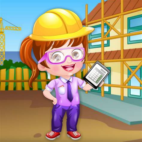 Baby Hazel Architect Dressup Girl Games