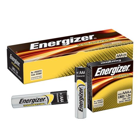 Energizer Industrial En92 Aaa Alkaline Battery Case Of 144