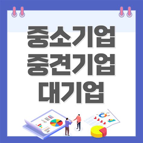 대기업 중견기업 중소기업 기준 네이버 블로그