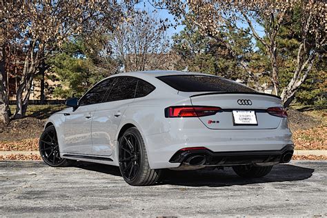 Audi Rs5 White Black Rims