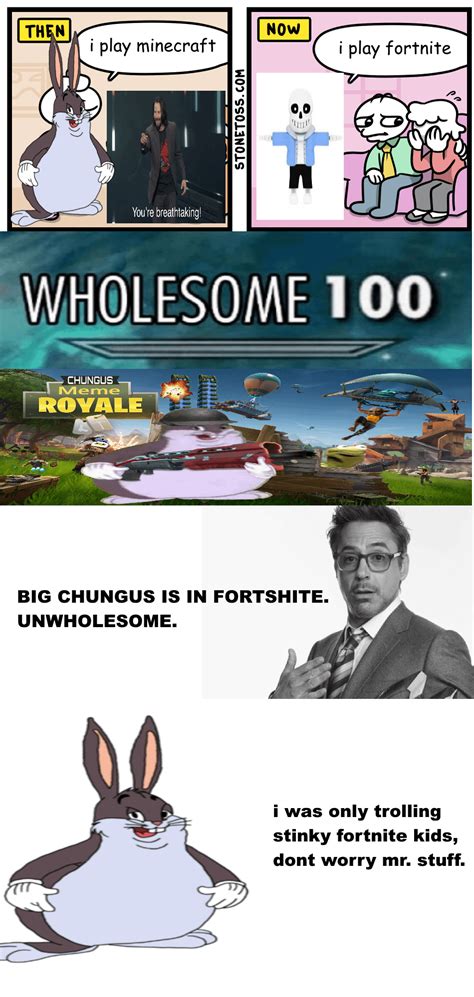 Big Chungus Skin In Fortnite Confirm Rcomedynecrophilia