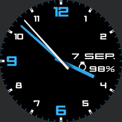 Clean Analog 12 • Watchmaker The Worlds Largest Watch Face Platform