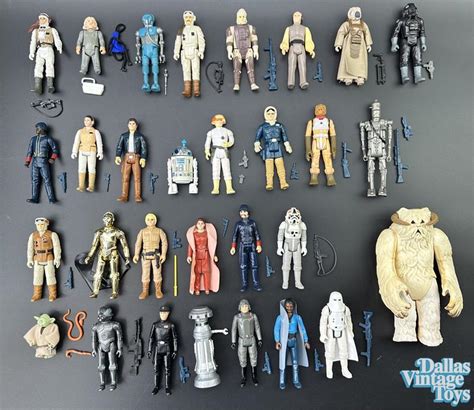 1977-1984 Kenner Star Wars Set of 87 Action Figures