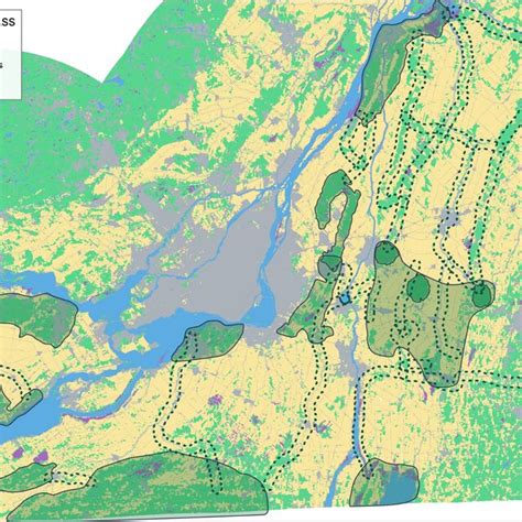 Map Of Priority Areas And Links Resulting From The Consensual Mapping