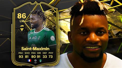 86 IF Saint Maximin Player Review EA FC 24 YouTube