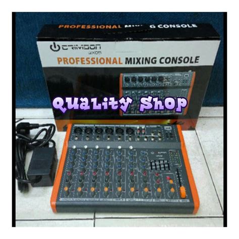 Mixer Ch Crimson Usb Effect Vocal Baru Lazada Indonesia