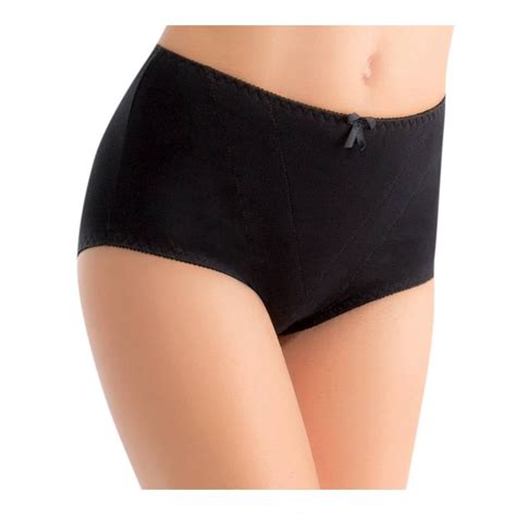 Pantaleta Ilusi N Para Mujer Control Algod N Negro Talla M Walmart